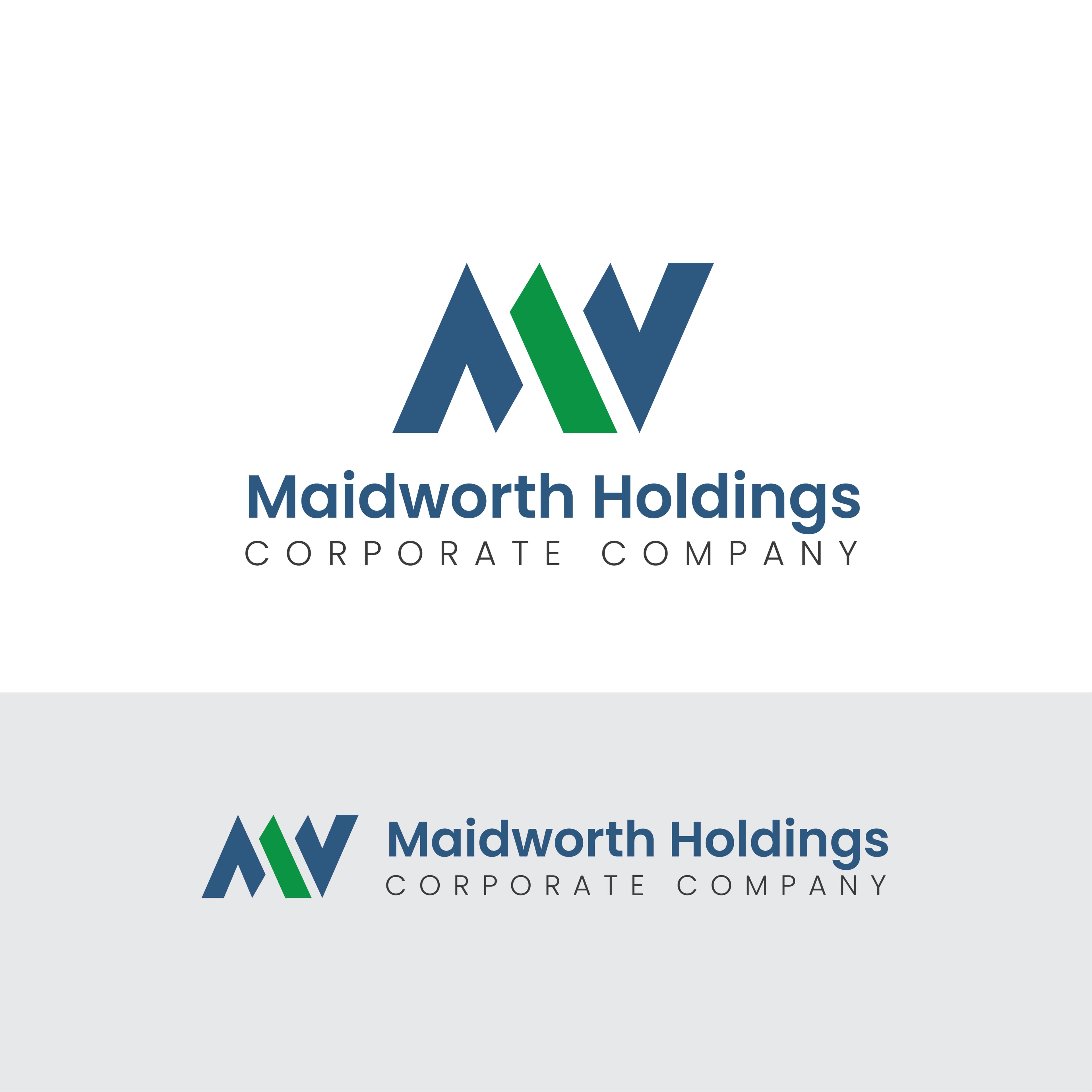 Maidworth Holdings Brand Identity visually presented - 1