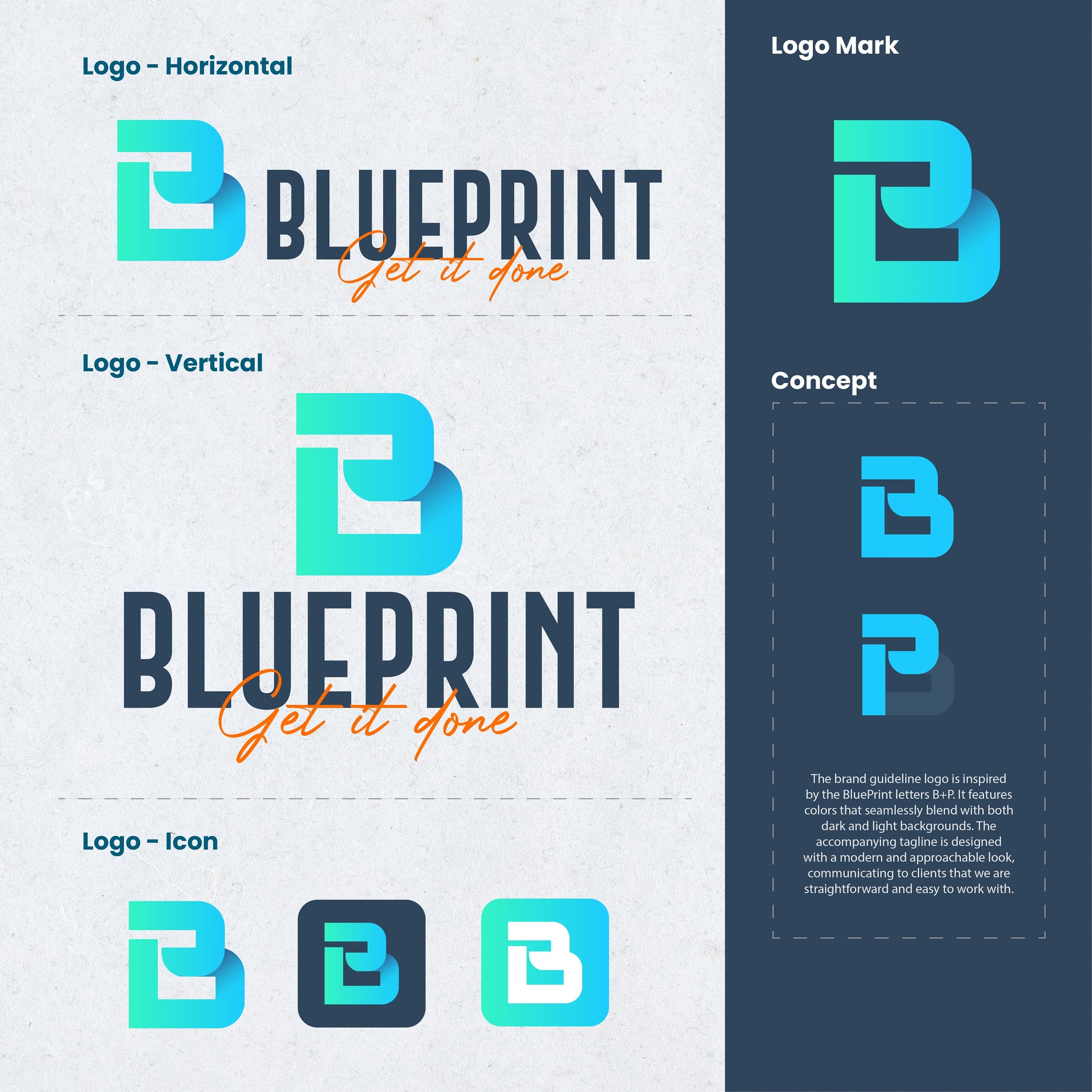 BluePrint - Brand Identity visually presented - 1